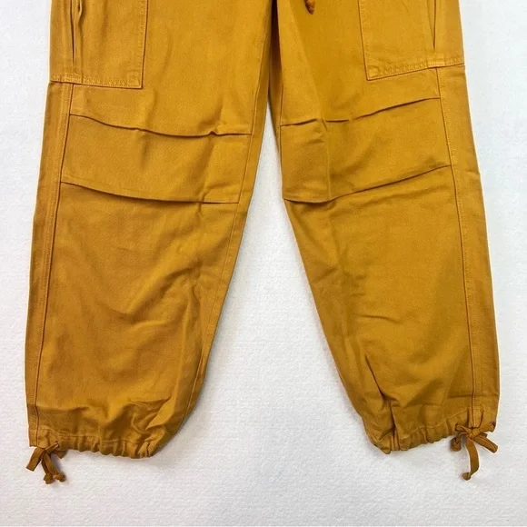 Mother The Munchie Nerdy Cargo Pants High Rise Wide Leg Sz 30 NWT Wood Thrush - Picture 5 of 16